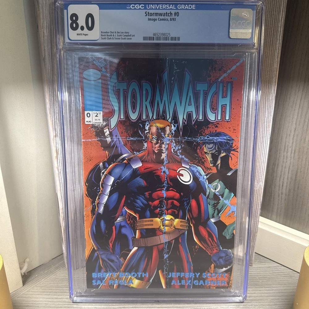 Stormwatch #0 CGC‎ 8.0 (1993)